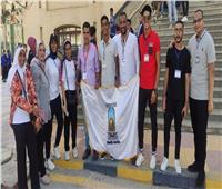 جامعة الأقصر تشارك في المهرجان الرياضي للأسر الطلابية بجامعة كفر الشيخ | صور