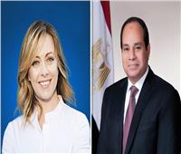 ردا على تهنئة الرئيس السيسي ..«ميلوني»: مستعدون لتعزيز التعاون الإيطالي المصري
