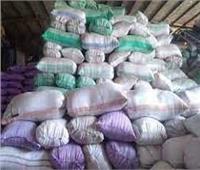 ضبط 4 أطنان ونصف من الأرز الشعير قبل بيعه بالسوق السوداء في الشرقية