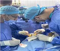  إجراء ٦ عمليات جراحية معقدة لإصلاح تشوهات الرأس و الجمجمة  بجامعة سوهاج