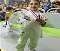 الطفلة ريتاج تحصد المركز الثاني في بطولة الجمهورية التنشيطية للكاراتيه 