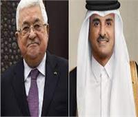 الرئيس الفلسطيني يجري اتصالًا هاتفيًا مع أمير قطر