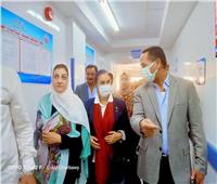 زيارة تفقدية لوكيل وزارة الصحة بالإسكندرية لمستشفى العامرية 