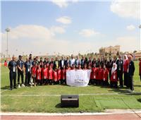 وزير التعليم يتابع فعاليات اليوم الثالث من بطولة دوري شمال إفريقيا للمدارس