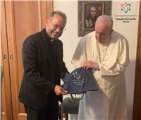 البابا فرنسيس يثمن دعم الرئيس السيسي لمؤسسة الأخوة الإنسانية
