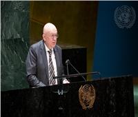 مندوب روسيا بالأمم المتحدة يصف جلسة الجمعية العامة بـ«المسيسة»