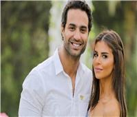 دانية البانوي تتألق مع زوجها كريم فهمي وشقيقه أحمد.. صور