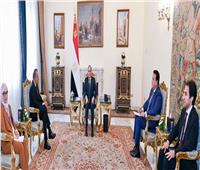الرئيس السيسي: مصر حريصة على تطوير التعاون مع منظمة الصحة العالمية