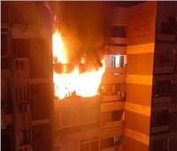 ماس كهربائي وراء حريق شقة سكنية في الهرم