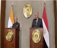 وزير خارجية الهند: حجم التبادل التجاري مع مصر وصل لـ2 مليار دولار سنويًا