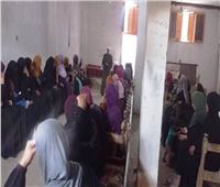 تنظيم 16 جلسة لتوعية 745 سيدة بقرى أسوان 