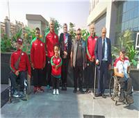 وصول 4 منتخبات لمصر استعدادًا للمشاركة في بطولة أفريقيا المفتوحة لرفع الأثقال البارالمبي