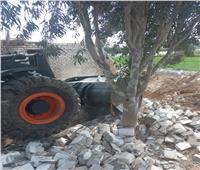 إزالة 291 حالة تعدي على الأراضي الزراعية و أملاك الدولة في بني سويف