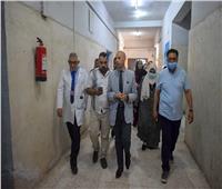 وكيل وزارة الصحة بالشرقية يتفقد مستشفى أولاد صقر المركزي