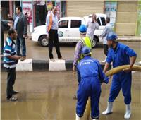 أمطار ورياح شديدة تضرب مدن وقرى محافظة الشرقية