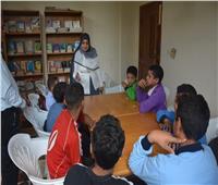 محافظ المنيا يتابع فعاليات مشروع المكتبة المتنقلة بقرى «حياة كريمة»