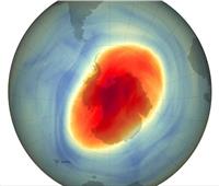 تقلص ثقب الأوزون فوق القطب الجنوبي بمقدار 700000 ميل مربع  