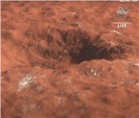 آثار اصطدام نيزك بسطح كوكب المريخ | فيديو