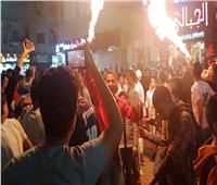 صور وفيديو | فرحة "القناوية" بفوز الأهلي على الزمالك في السوبر المصري