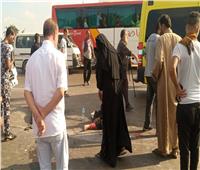 إصابة 7 أشخاص في حادث تصادم على الطريق الصحراوي بالإسكندرية | صور