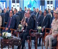 الرئيس السيسي: «أول مرة يكون لمصر قمر اتصالات خاص بيها»
