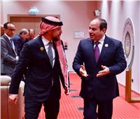 الرئيس السيسي يلتقي ولي عهد المملكة الأردنية الهاشمية