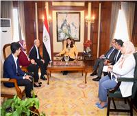 وزيرة الهجرة تستقبل عضو مجلس النواب عن المصريين بالخارج 