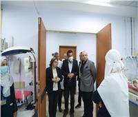 وزير الصحة يتفقد مستشفى إهناسيا التخصصي ومشروع تطوير مستشفى بني سويف
