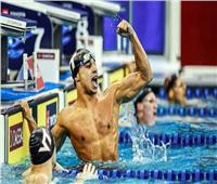 يوسف رمضان يحل سادسًا في سباق 50 متر فراشة بكأس العالم للسباحة