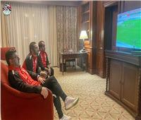 فيتوريا يتابع مباراة منتخب مصر و ليبيا في تصفيات شمال إفريقيا للناشئين 