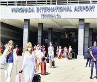 14 ألف سائح أوروبي يصلون مطار الغردقة الدولي اليوم