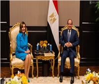 بيلوسي عن لقائها بالسيسي: أكدنا على شراكتنا الأمنية والاقتصادية القوية مع مصر