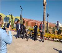 وزيرة البيئة تسلم الفائزين بمسابقة «صحتنا من صحة كوكبنا» دراجات هوائية
