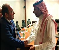 وزير التجارة والصناعة يلتقي نظيره السعودي لبحث تنمية وتطوير العلاقات