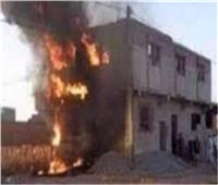 حريق منزل وحظيرة ماشية في أسيوط دون خسائر بشرية