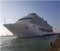 ميناء بورسعيد السياحى يستقبل سفينة الأحلام «COSTA DIADEMA»
