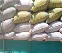 تموين الغربية تضبط 14 طن أرز شعير جمعها التجار بدون تصريح