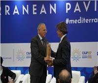 وزير الري يتسلم جائزة «WEFE» ضمن فعاليات مؤتمر المناخ «COP27»