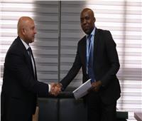 «الوزير» يبحث مع وزير البنية التحتية برواندا التعاون المشترك
