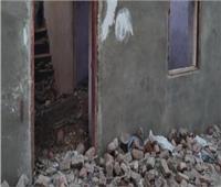 تفاصيل انهيار منزلين ببنها في القليوبية 