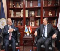 وزير السياحة والآثار يستقبل سفير اليونان بالقاهرة لبحث سبل التعاون المشترك