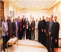 محافظ شمال سيناء يستقبل أعضاء مركز الأزهر العالمي للفتوى الإلكترونية 
