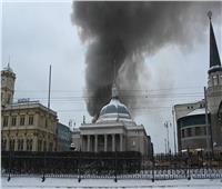 ارتفاع حصيلة قتلى حريق وسط موسكو إلى 7 أشخاص