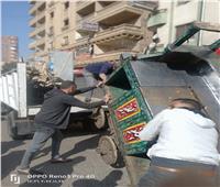 رفع 1650 حالة إشغال بشوارع حي الهرم 