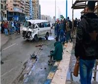 مصرع 3 سيدات ومجهول في حادثي تصادم بالإسكندرية 