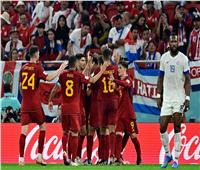 مونديال قطر 2022.. إسبانيا تتصدر المجموعة الخامسة بعد انتهاء الجولة الأولى