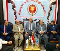 مصر القومى يستقبل الائتلاف الوطني للأحزاب السياسية غدا 