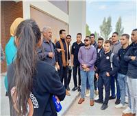 طلاب جامعة جنوب الوادي يزورون مشروعات «حياة كريمة» بمدينة قوص