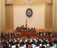 إخلاء برلمان قرغيزستان بسبب نشوب حريق ضخم