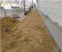 محافظ الإسكندرية: إنهاء أعمال تطوير شوارع غرب والمنتزه بعد رصفها 